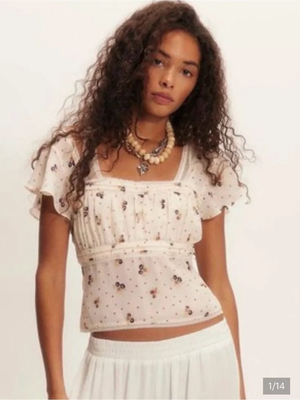 Free People Women's  Free People Prairie Field Top. NWT size small